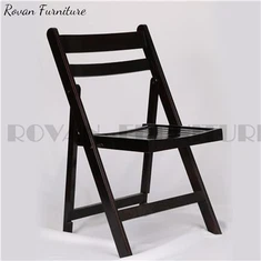 En bois lattes pliant chaises